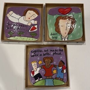 Silvestri Sandra Magsamen Celebrate Life Dream Big Better World Wall Hanging 3‎